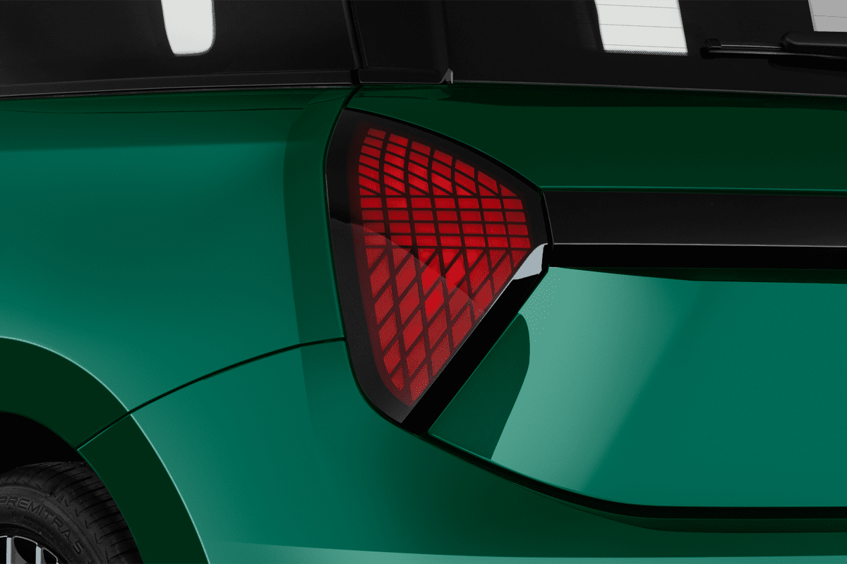 Heckleuchten eines MINI Cooper Electric 