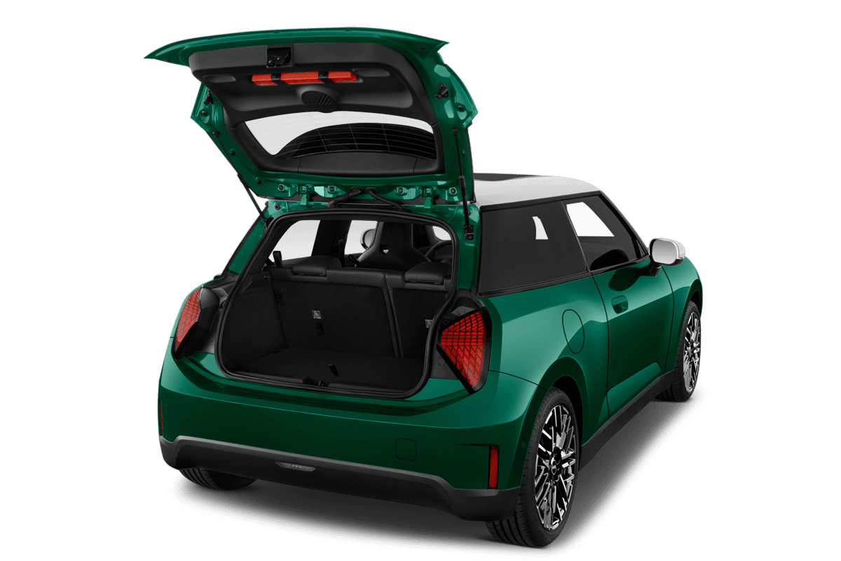 Kofferraum eines MINI Cooper Electric 