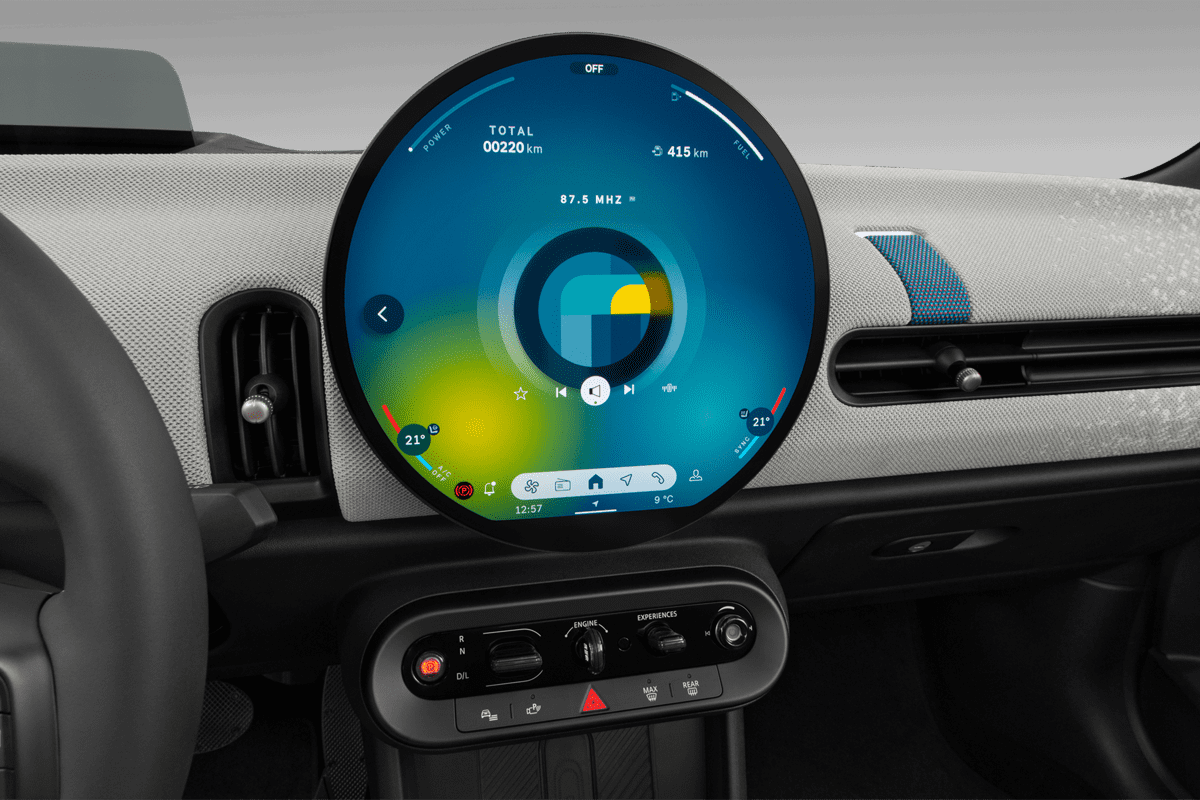 Audiosystem eines MINI Cooper Cabrio 