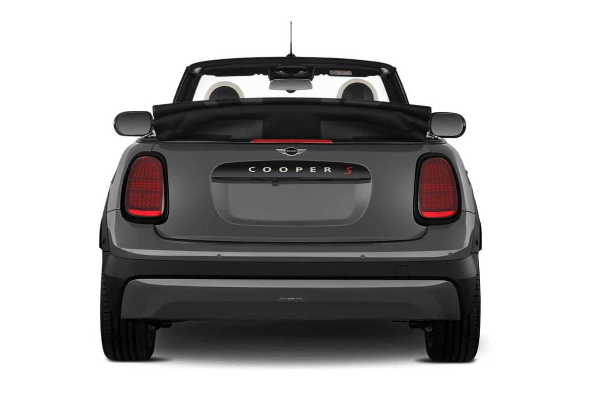 Heckansicht eines MINI Cooper Cabrio 
