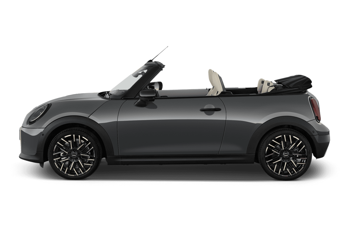 Seitenansicht eines MINI Cooper Cabrio 