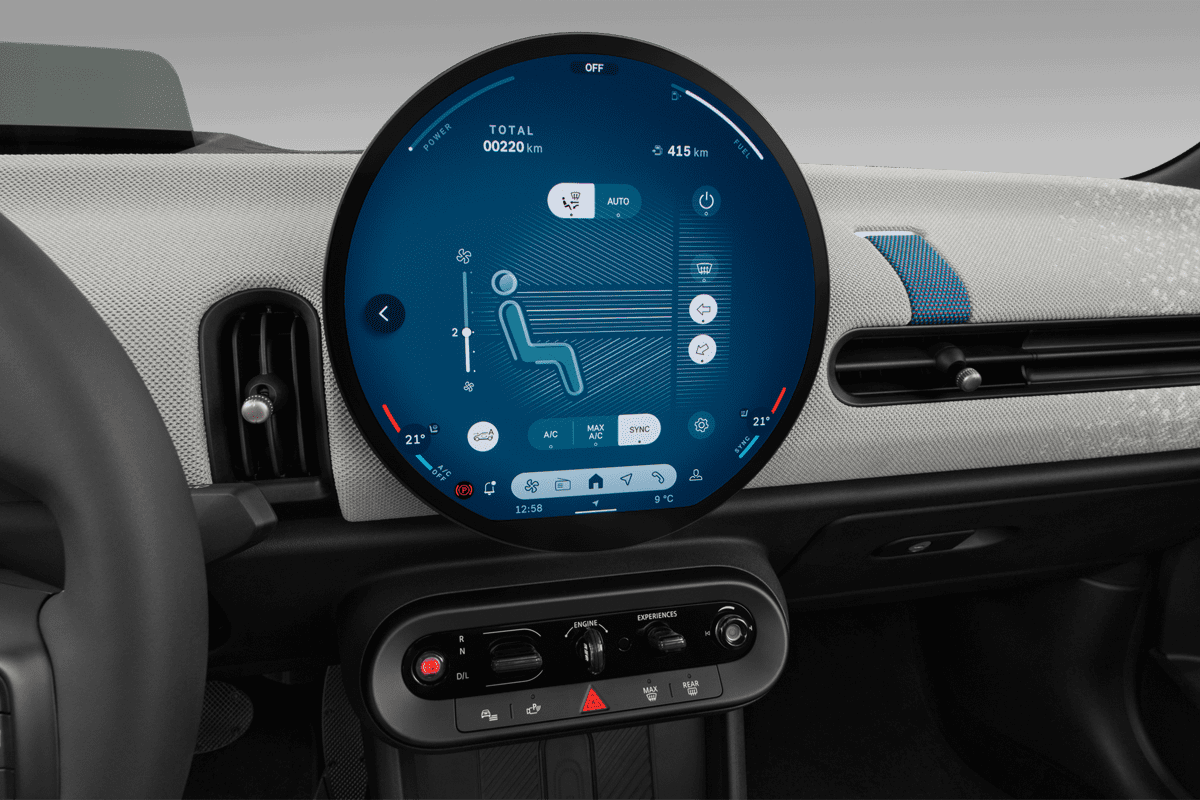 Klimasteuerung eines MINI Cooper Cabrio 