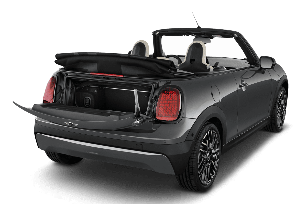 Kofferraum eines MINI Cooper Cabrio 