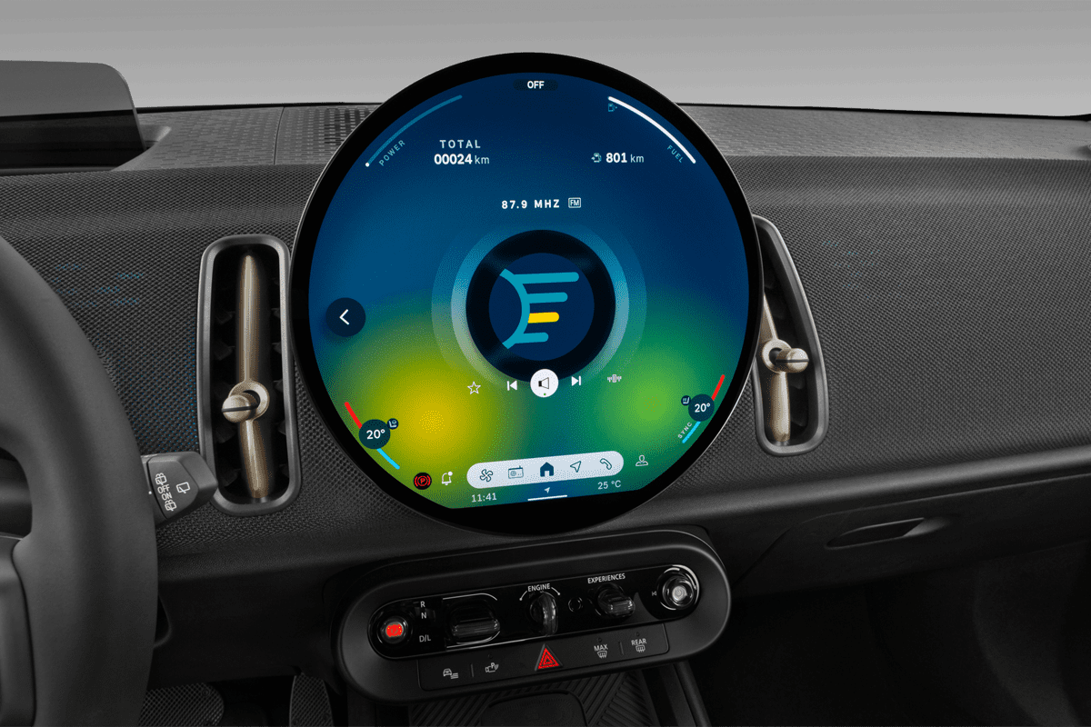 Audiosystem eines MINI Countryman