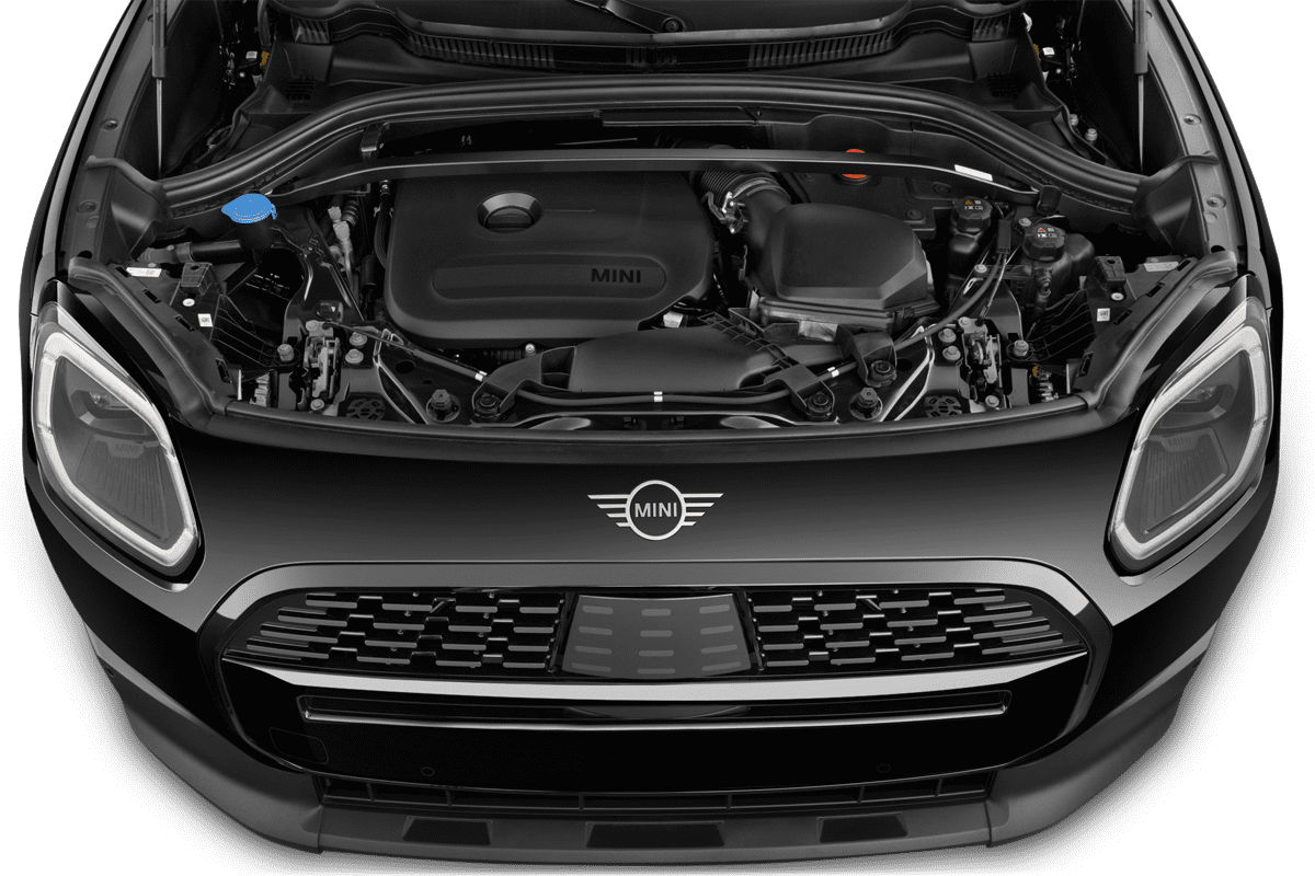 Motorraum eines MINI Countryman