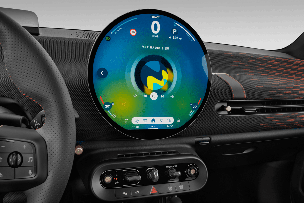 Audiosystem eines MINI Countryman Electric