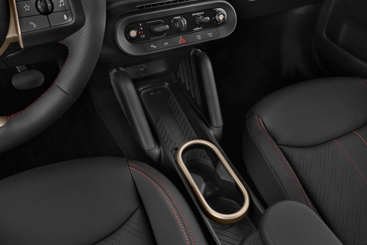 Schaltknüppel eines MINI Countryman Electric