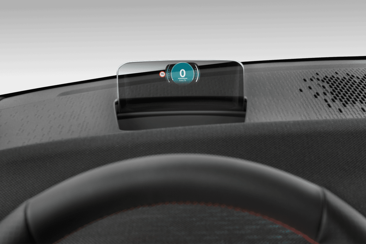 Kombiinstrument eines MINI Countryman Electric