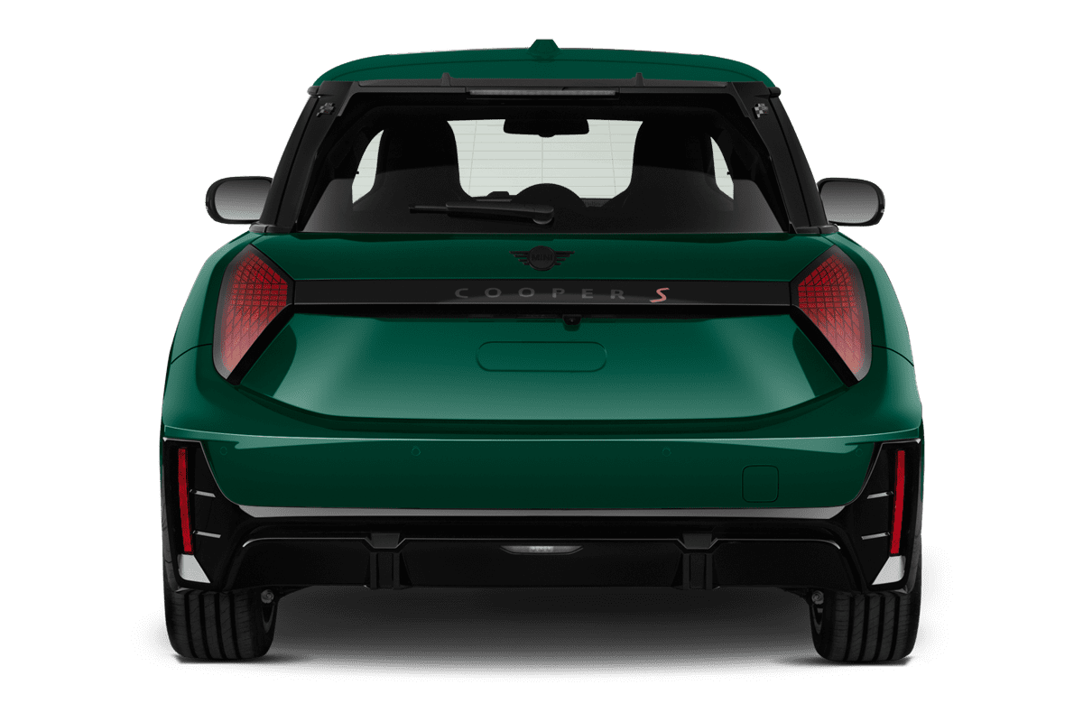 Heckansicht eines MINI Countryman Electric