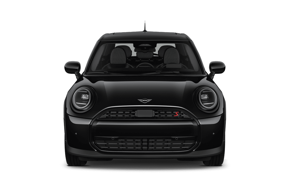 Frontansicht eines MINI Cooper 5-Türer , freigestellt