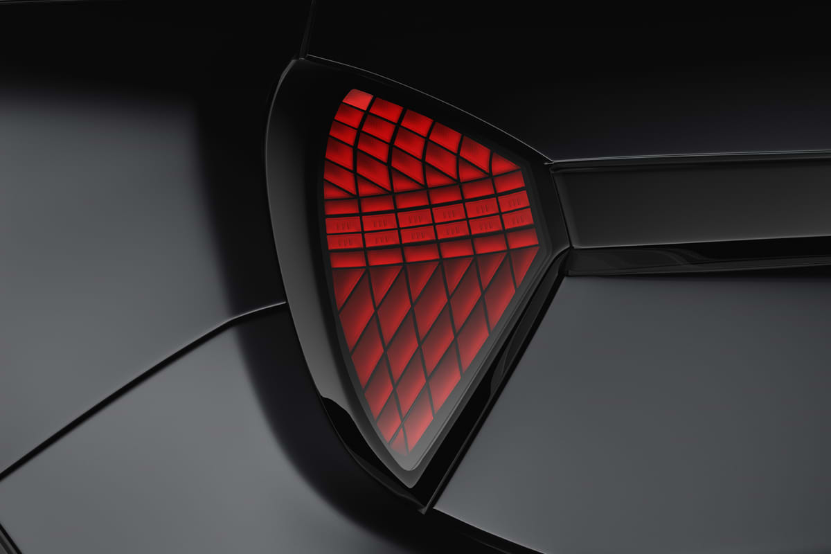 Heckleuchten eines MINI Cooper 5-Türer 