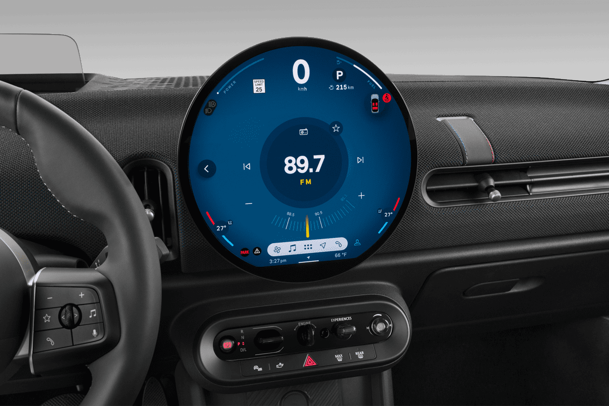 Klimasteuerung eines MINI Cooper 5-Türer 