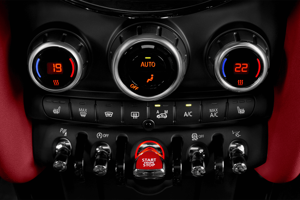 Klimasteuerung eines MINI 3-Türer John Cooper Works