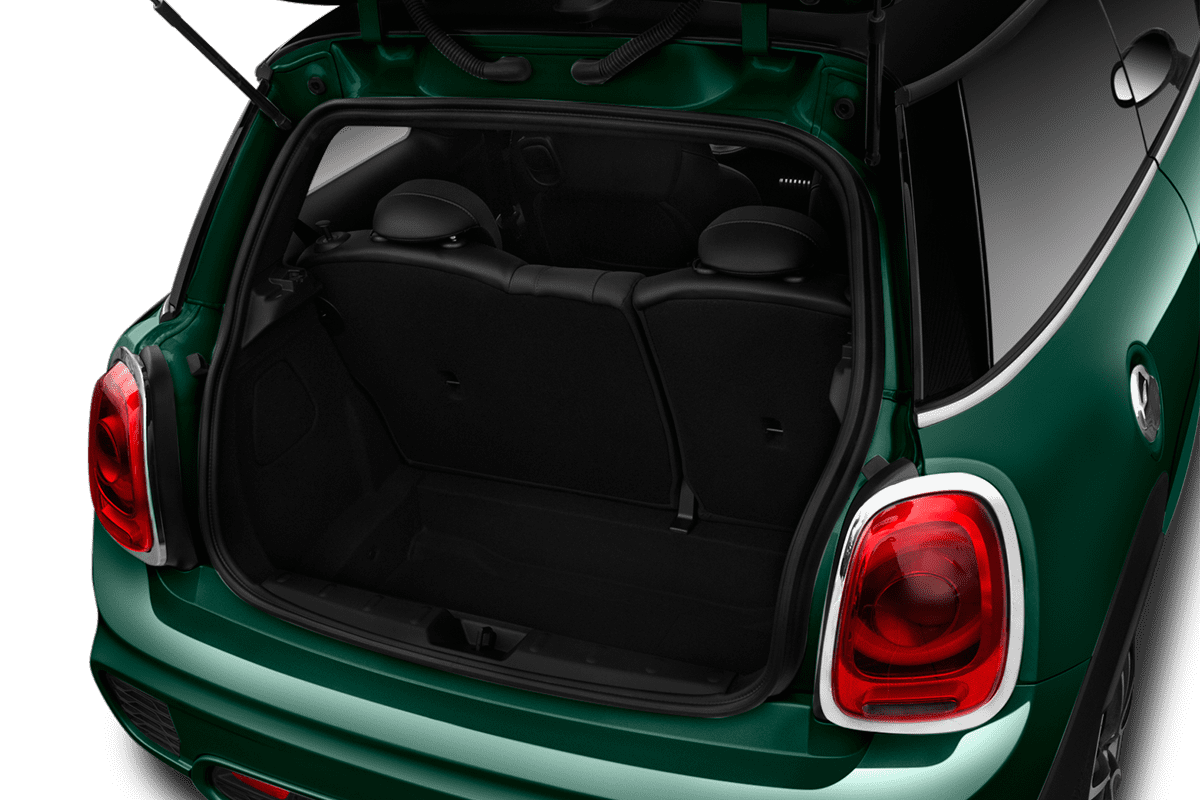 Kofferraum eines MINI 3-Türer John Cooper Works