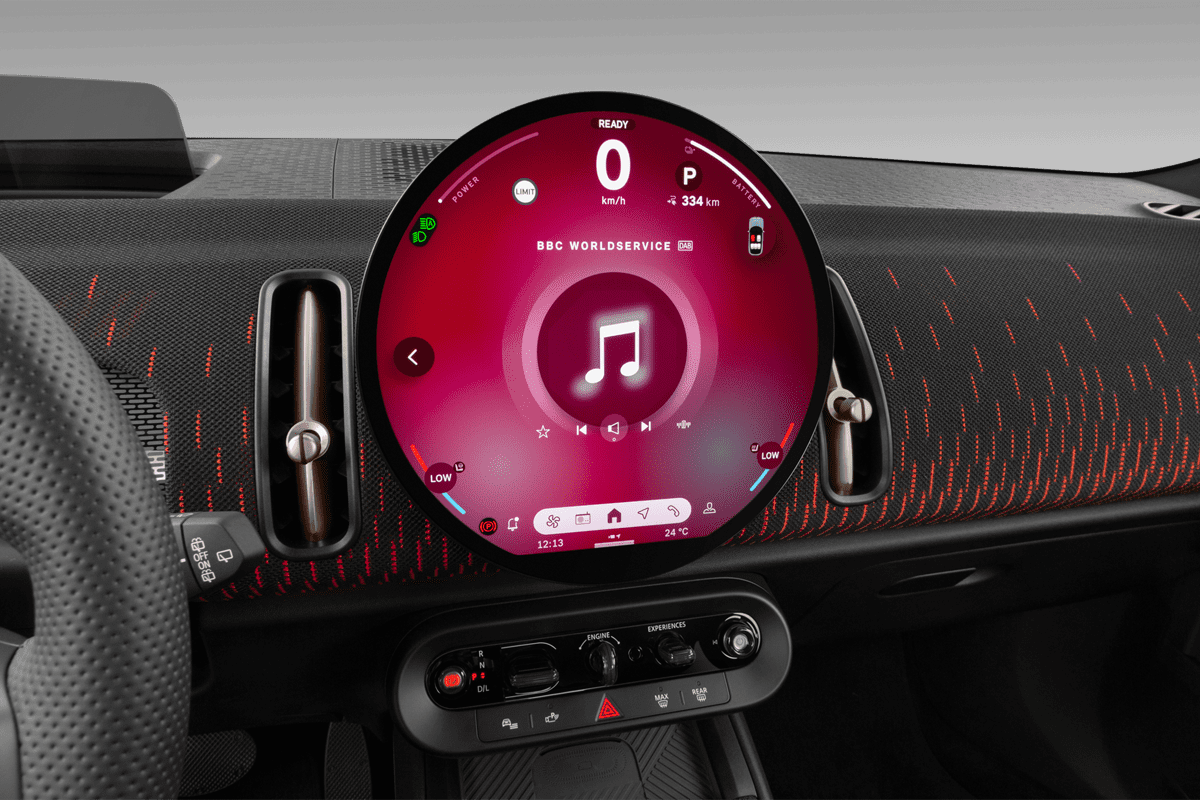 Audiosystem eines MINI Countryman Electric