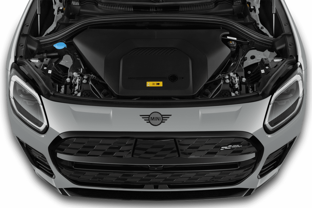 Motorraum eines MINI Countryman Electric