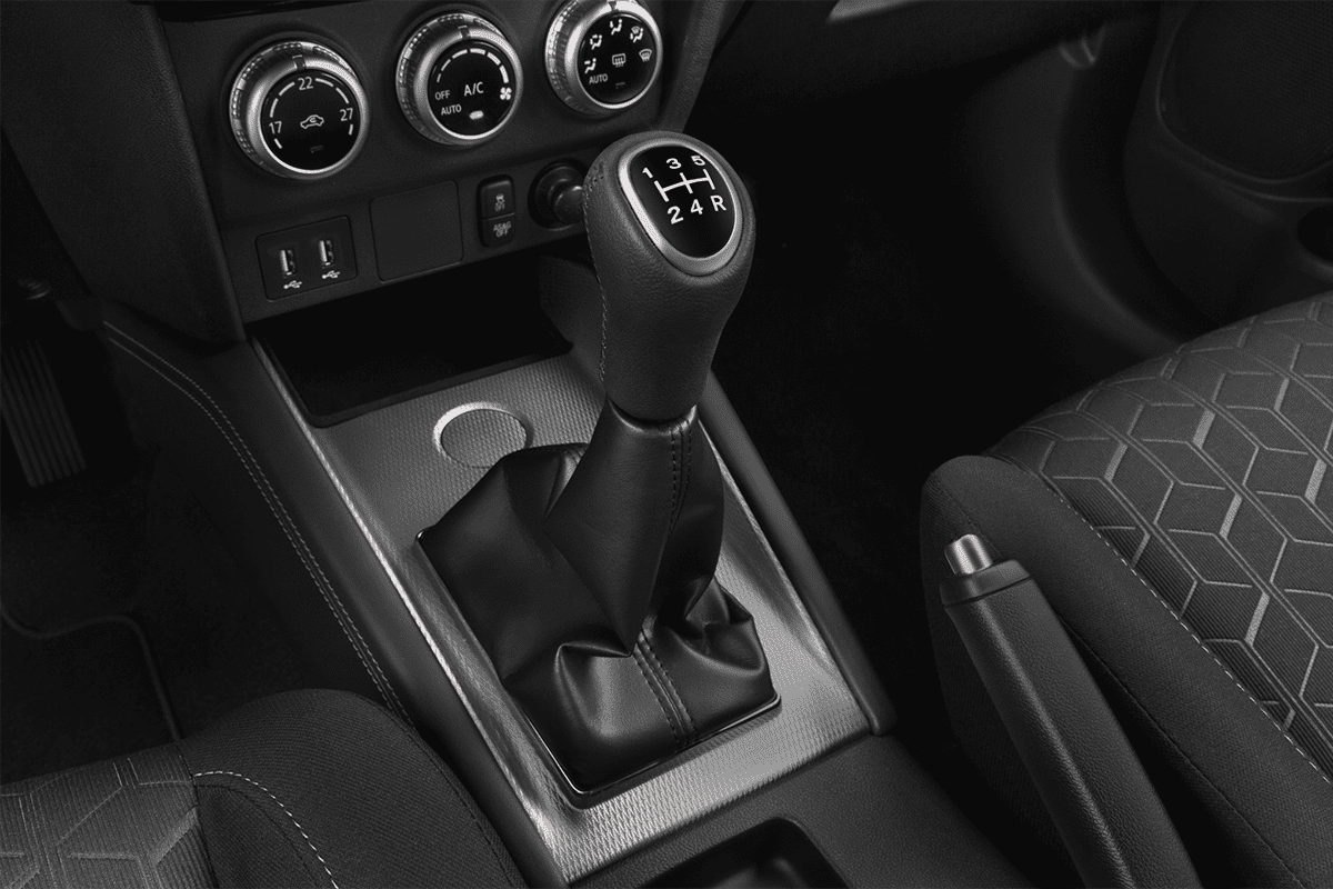 Schaltknüppel eines Mitsubishi ASX Plug-in-Hybrid