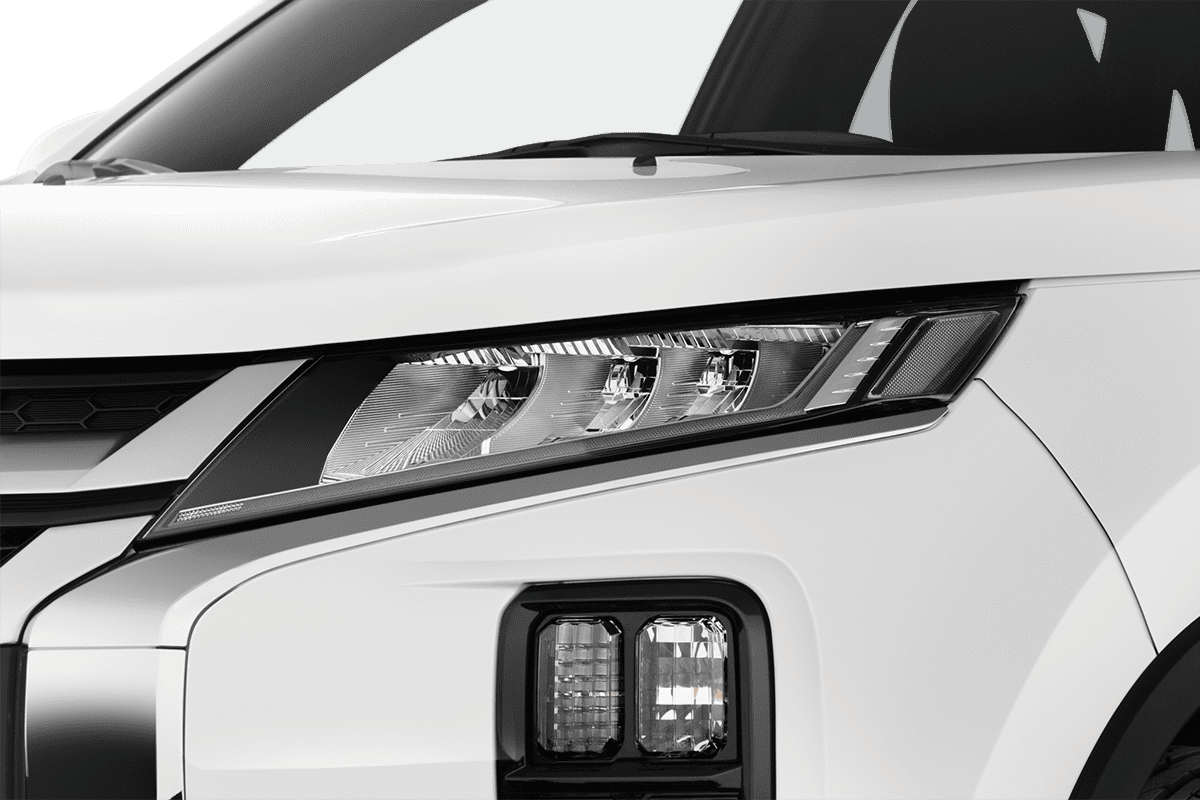 Frontscheinwerfer eines Mitsubishi ASX Plug-in-Hybrid