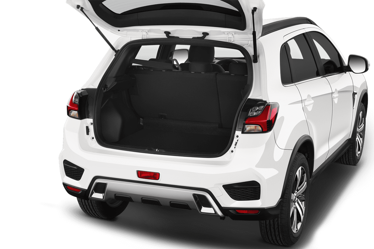 Kofferraum eines Mitsubishi ASX Plug-in-Hybrid