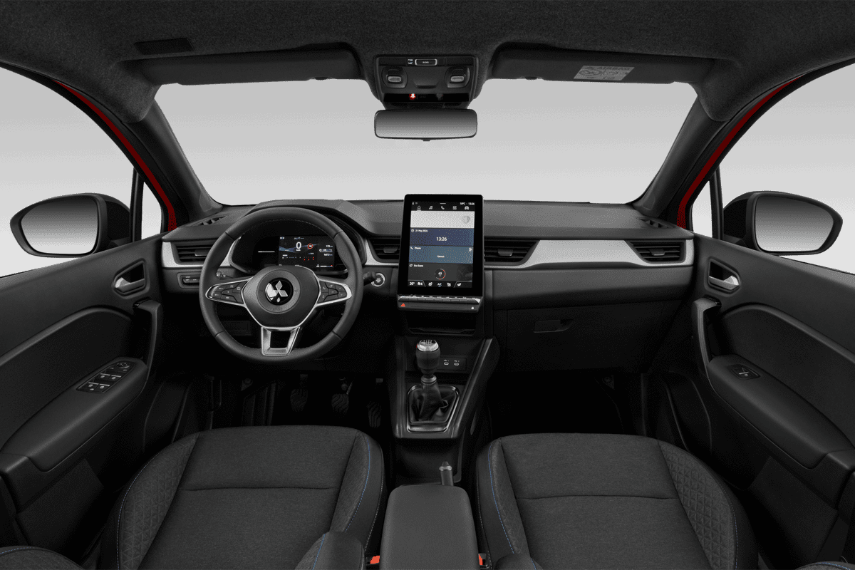Armaturenbrett eines Mitsubishi ASX Hybrid