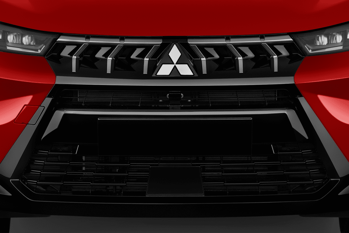 Kühlergrill eines Mitsubishi ASX Hybrid