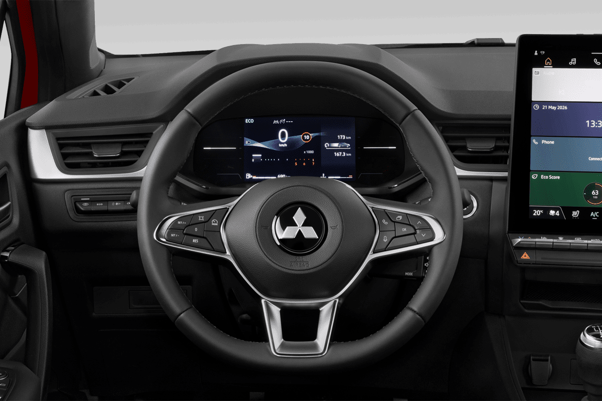 Lenkrad eines Mitsubishi ASX Hybrid