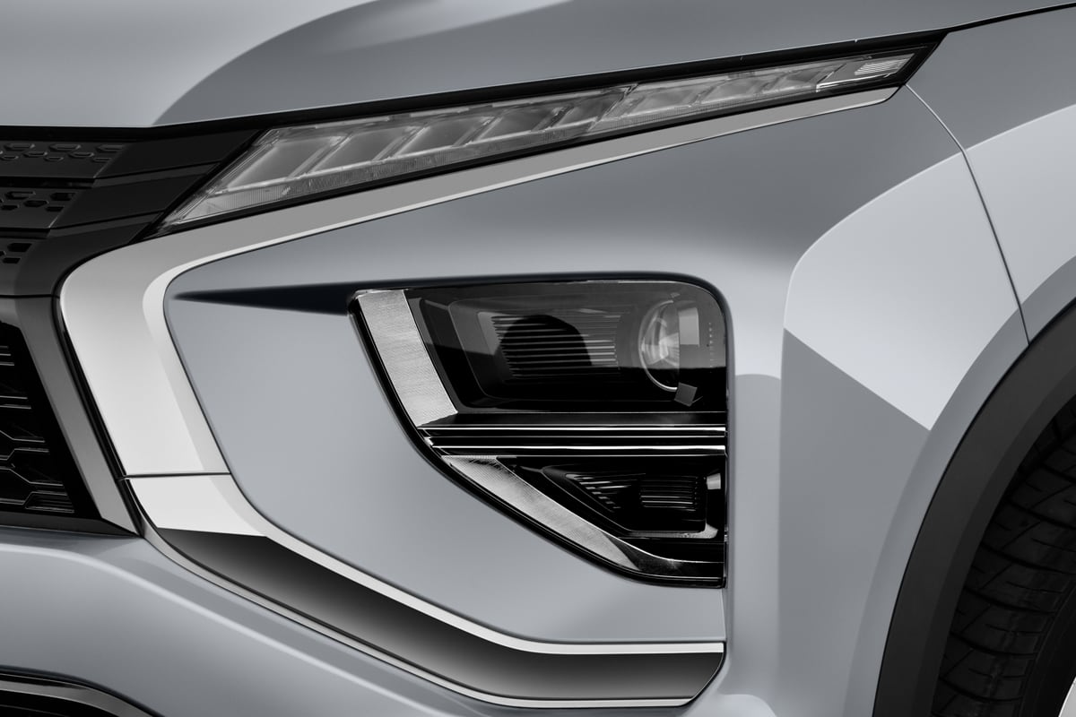 Frontscheinwerfer eines Mitsubishi Eclipse Cross Plug-in Hybrid