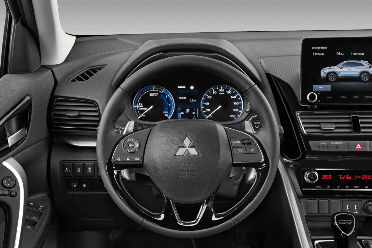 Lenkrad eines Mitsubishi Eclipse Cross Plug-in Hybrid