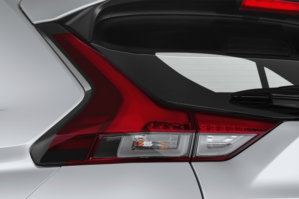 Heckleuchten eines Mitsubishi Eclipse Cross BEV (neues Modell)