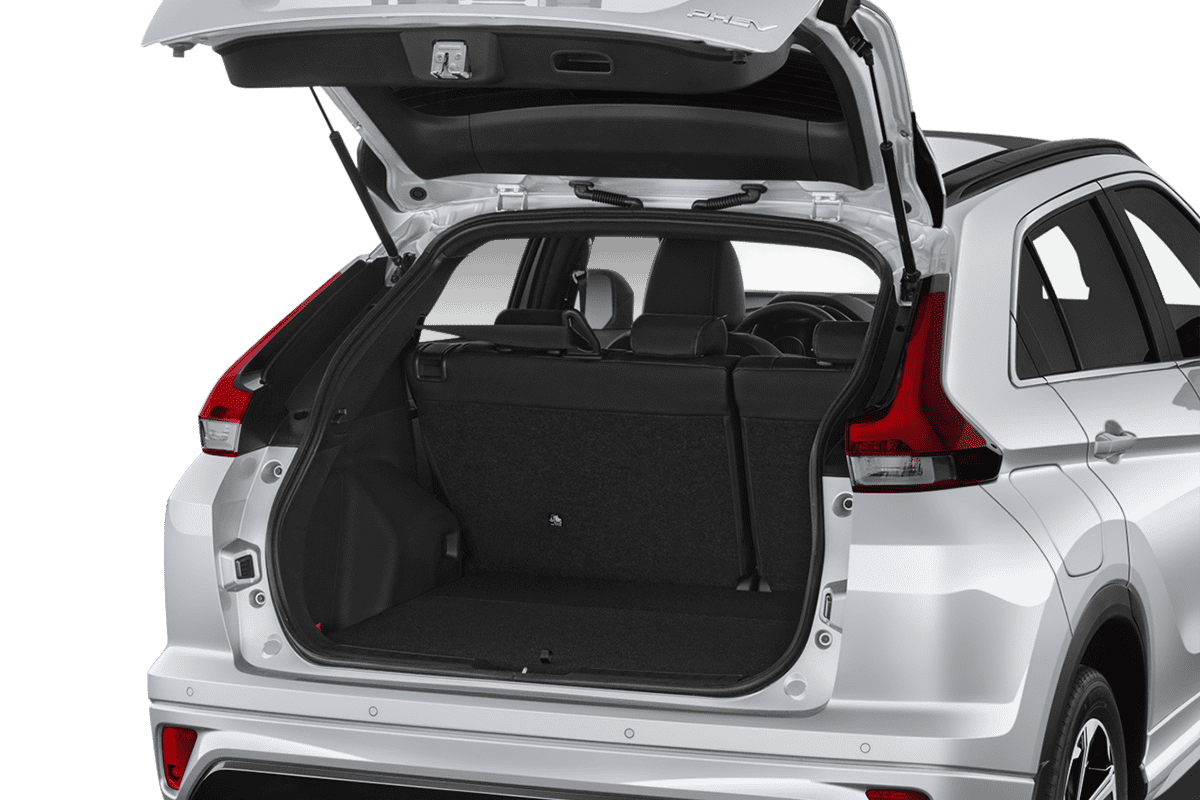 Kofferraum eines Mitsubishi Eclipse Cross BEV (neues Modell)