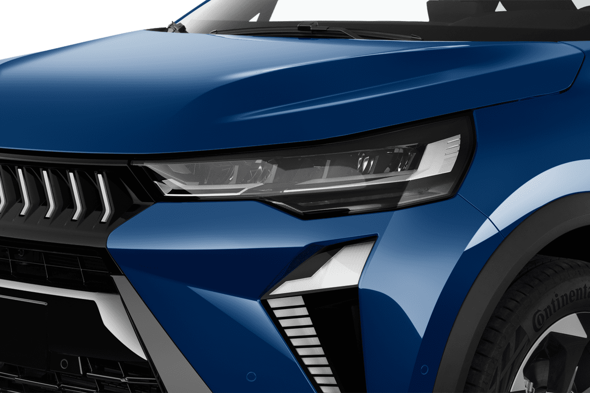 Frontscheinwerfer eines Mitsubishi Grandis (KI-generiert)