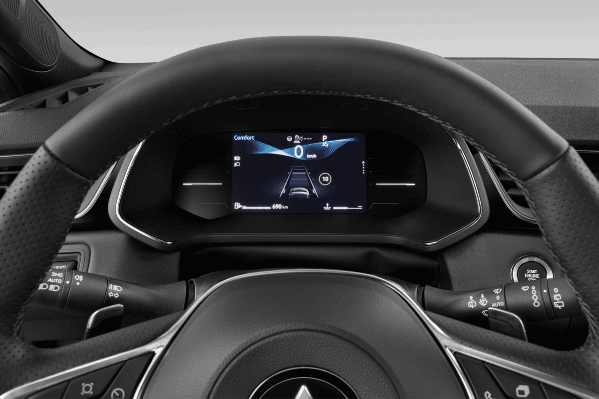 Kombiinstrument eines Mitsubishi Grandis (KI-generiert)