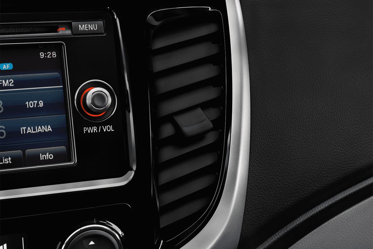 Lüftung eines Mitsubishi L200