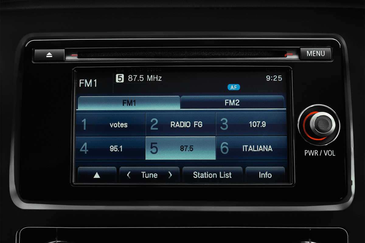 Audiosystem eines Mitsubishi L200