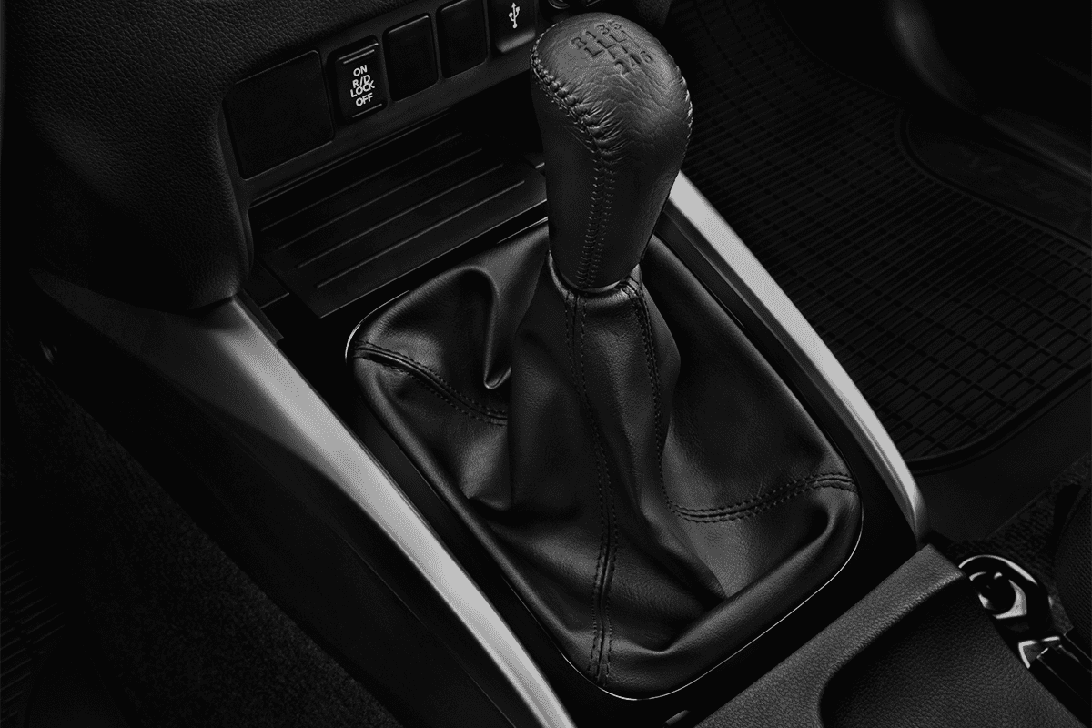 Schaltknüppel eines Mitsubishi L200