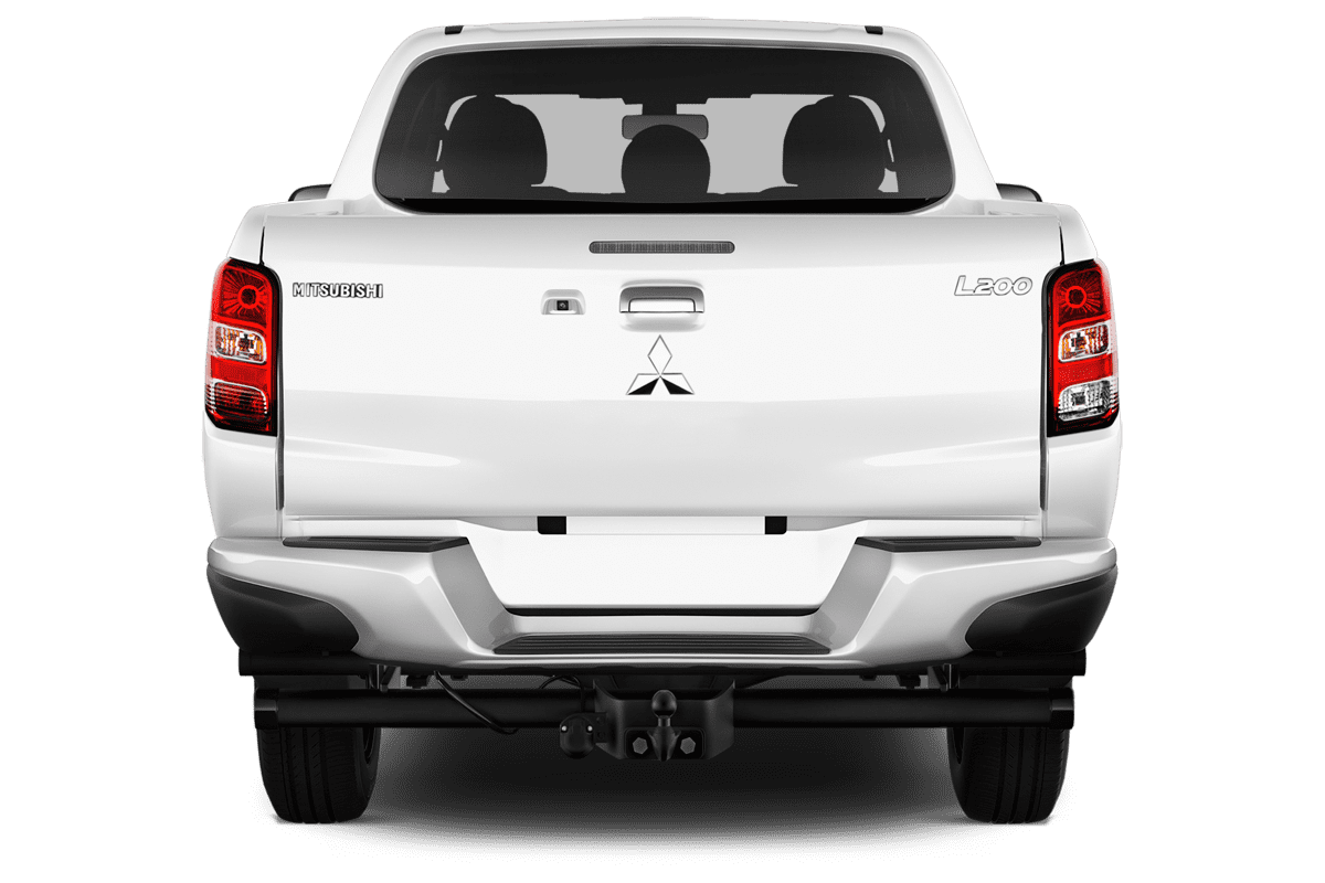 Heckansicht eines Mitsubishi L200