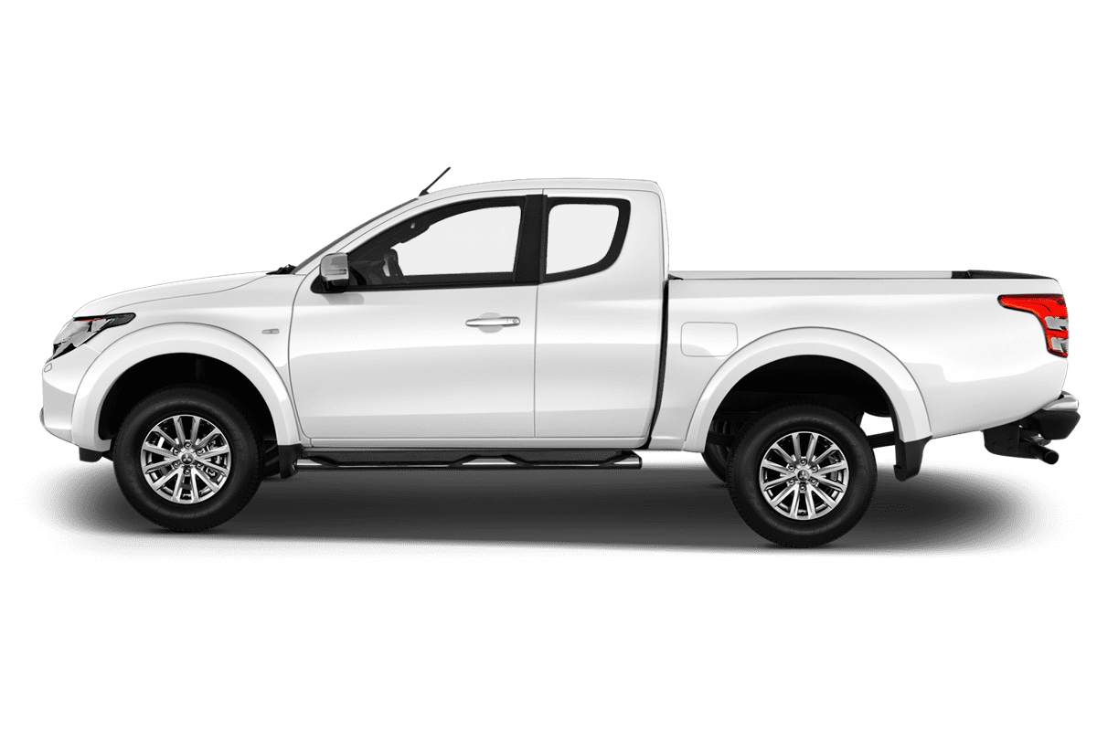 Seitenansicht eines Mitsubishi L200