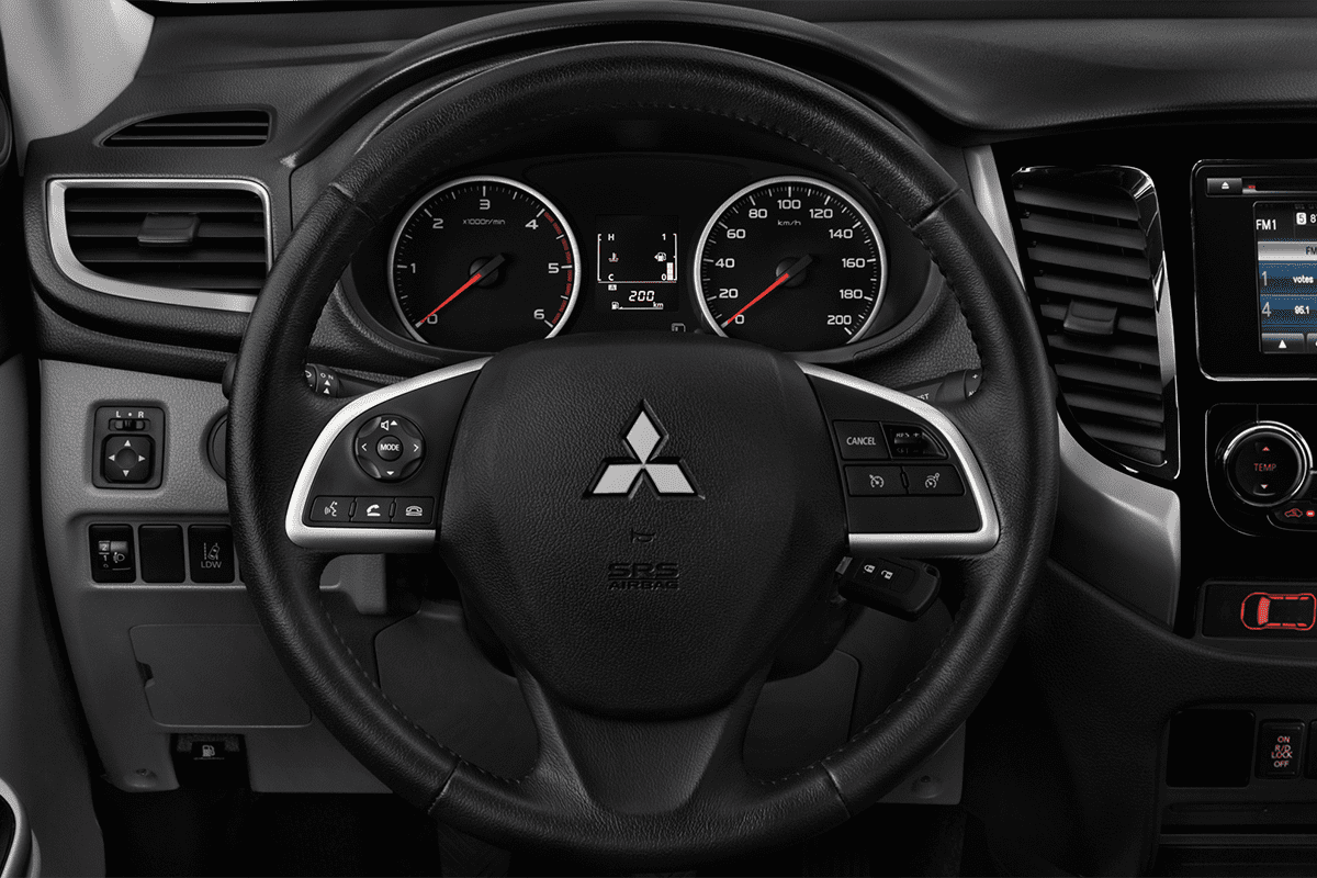 Lenkrad eines Mitsubishi L200