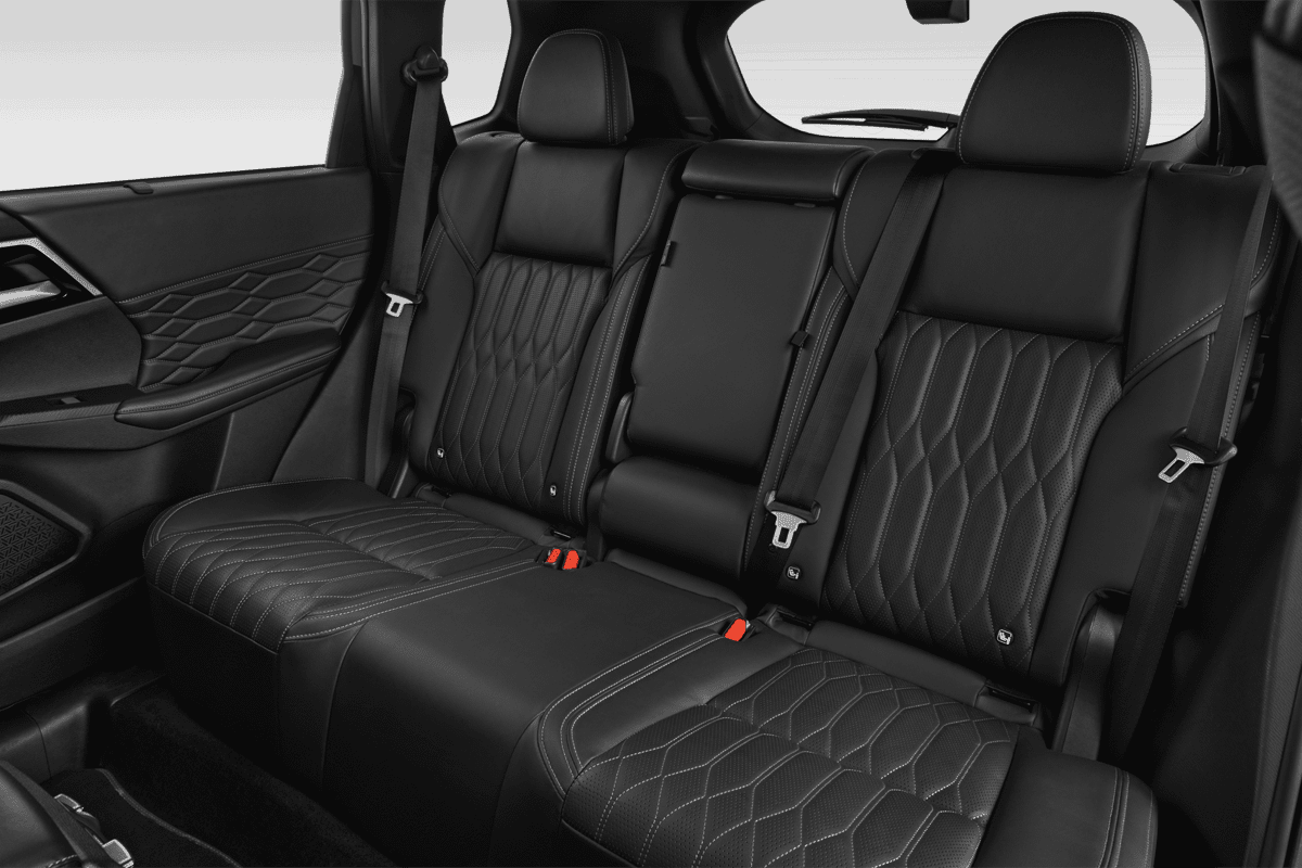 Rücksitzbank eines Mitsubishi Outlander Plug-in-Hybrid