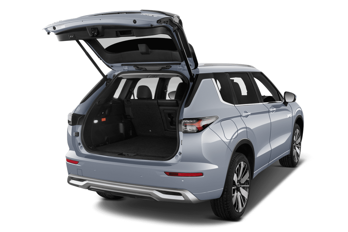 Kofferraum eines Mitsubishi Outlander Plug-in-Hybrid