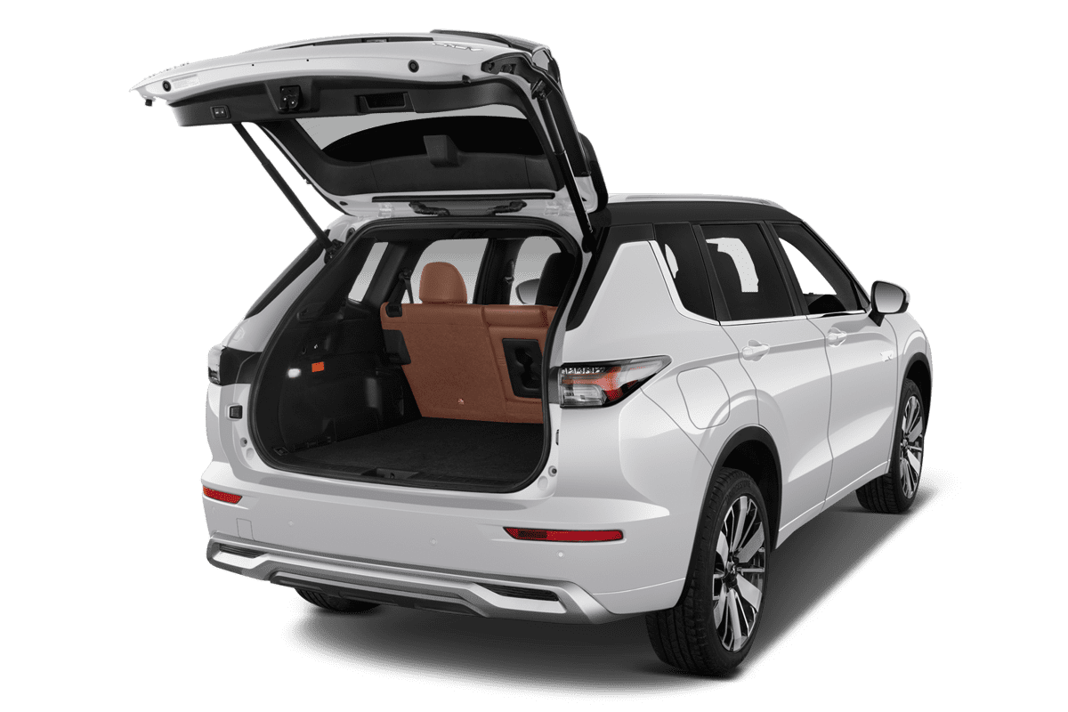 Kofferraum eines Mitsubishi Outlander Plug-in-Hybrid