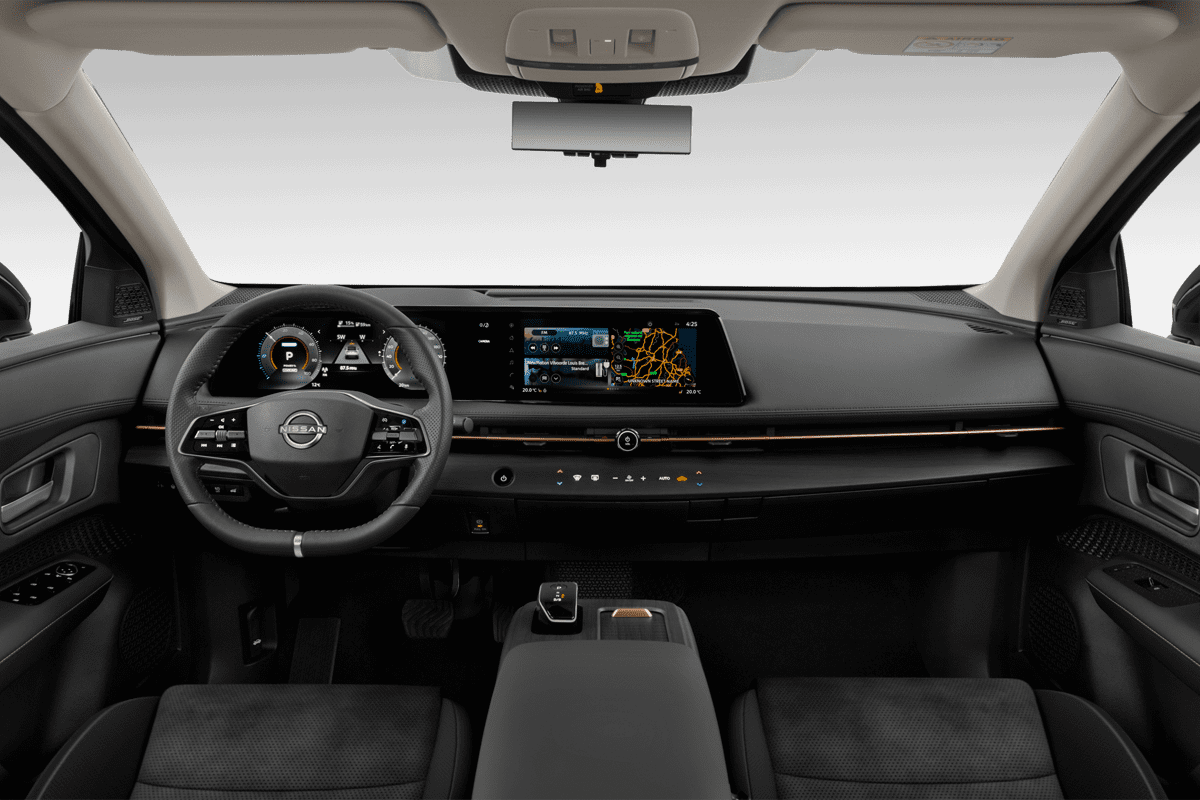 Armaturenbrett eines Nissan Ariya