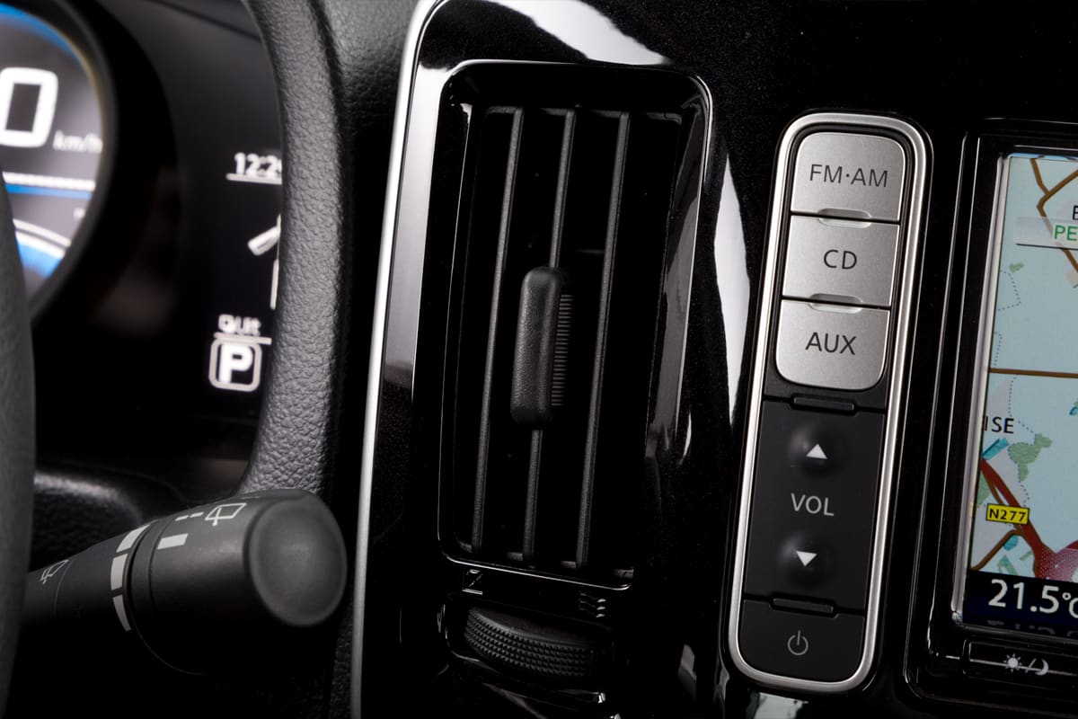 Lüftung eines Nissan E-NV200 Evalia