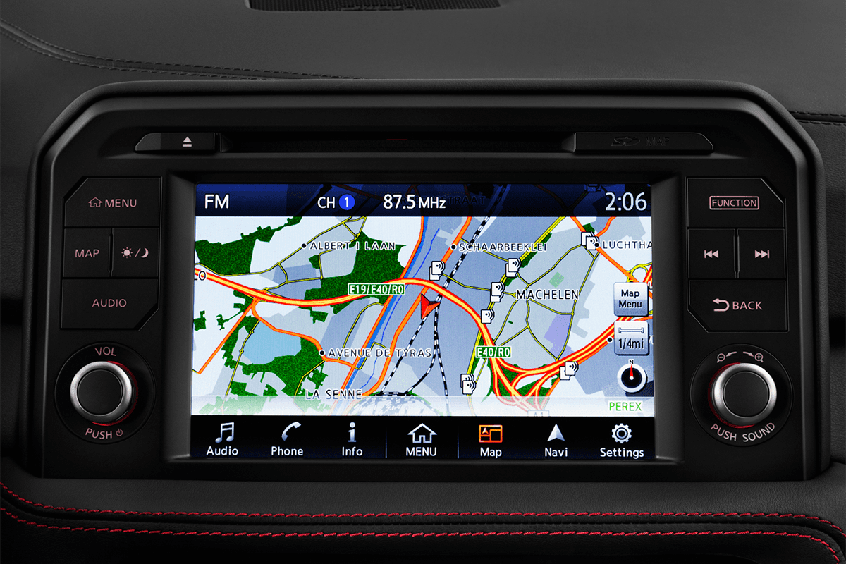 Audiosystem eines Nissan GT-R