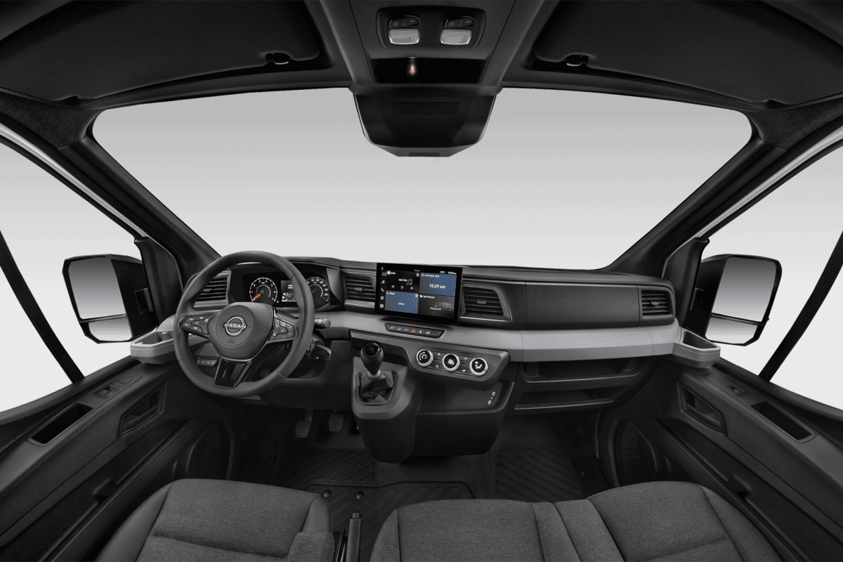 Armaturenbrett eines Nissan Interstar EV