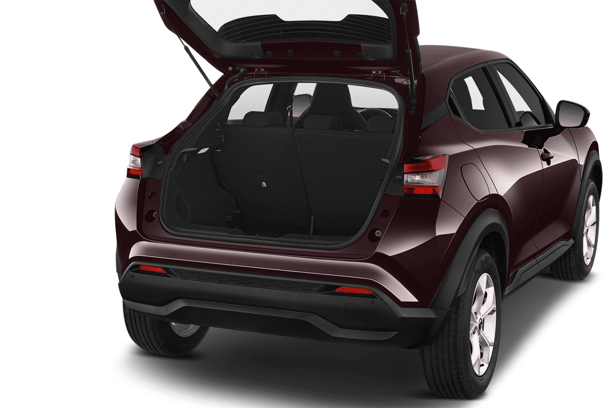 Kofferraum eines Nissan Juke Hybrid 