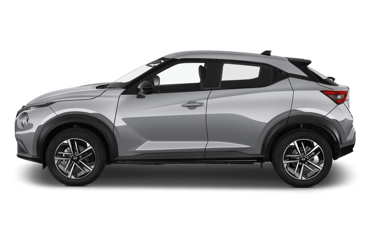 Seitenansicht eines Nissan Juke 
