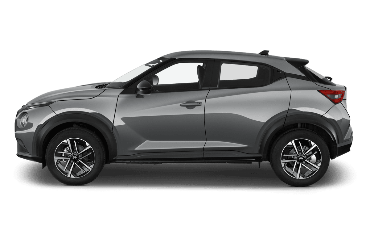Seitenansicht eines Nissan Juke (neues Modell)