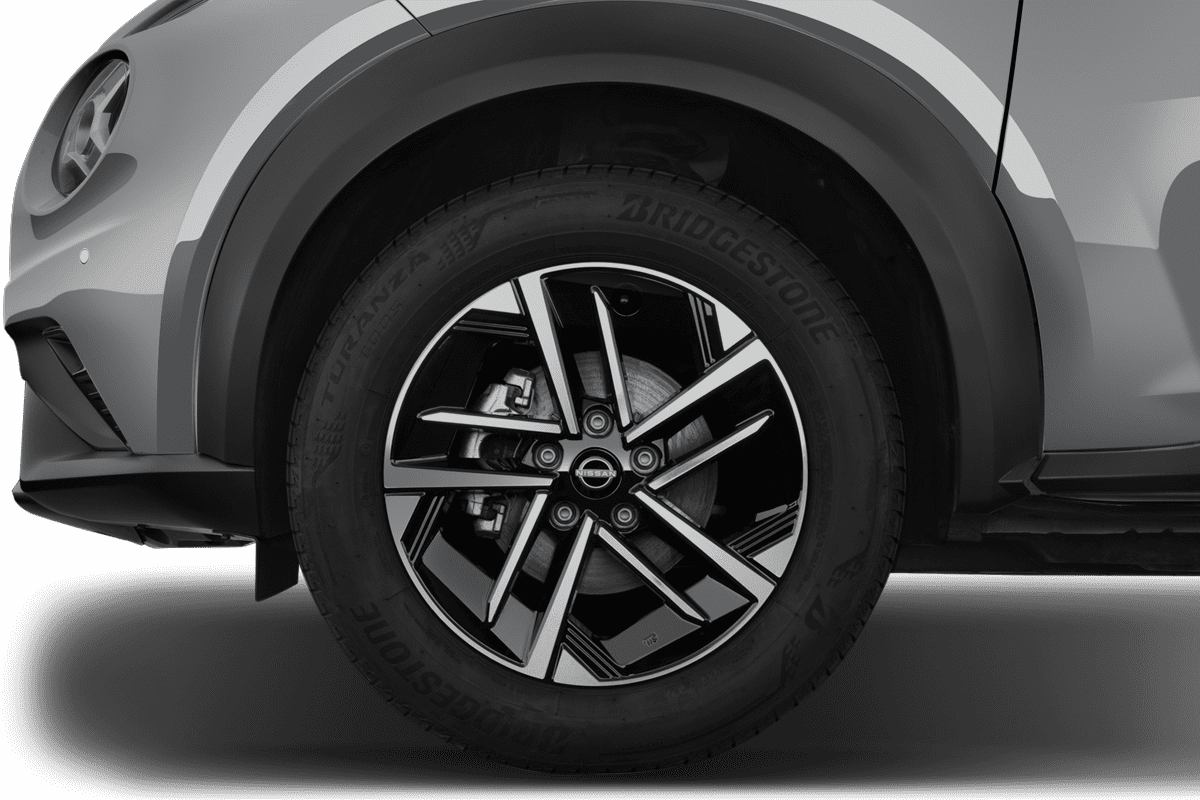 Radkappe oder Felge eines Nissan Juke (neues Modell) (KI-generiert)