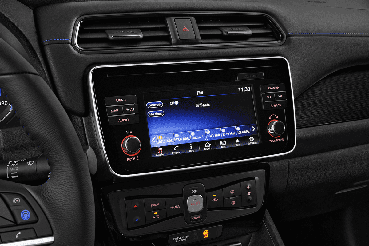 Audiosystem eines Nissan Leaf